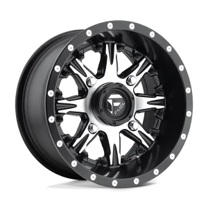 Fuel UTV – D541 NUTZ UTV – Black – 14″x7″ 13mm – Summer Wheels – D5411470A444